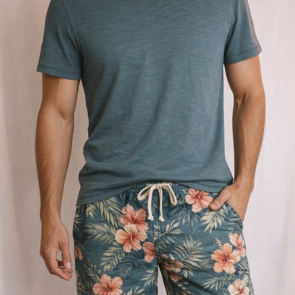 Tommy Bahama Men's Large Pima Cotton Minimalist Tshirt